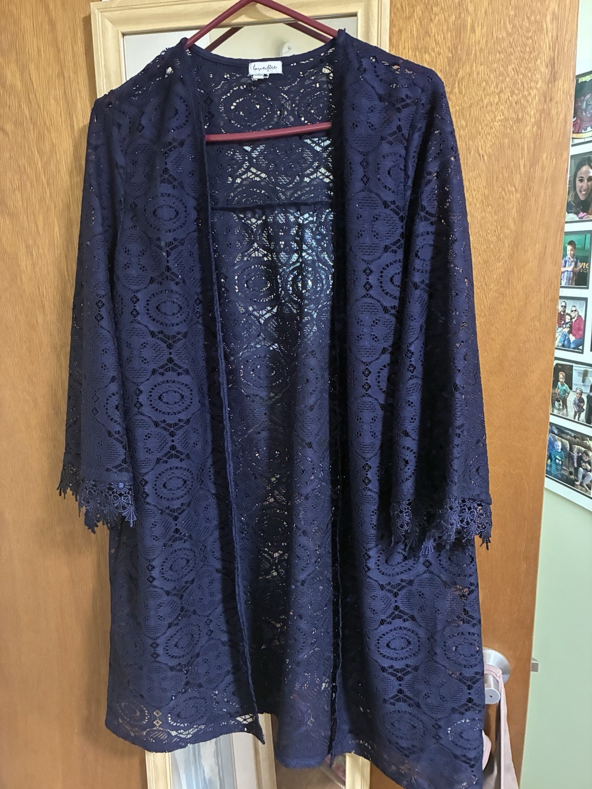 Woman’s Lace Top Size Medium /large By Love fire