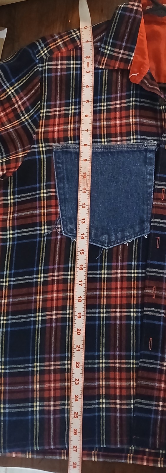 Sassy Britches And Wild Stitches Button Down Plaid Shirt Size Large