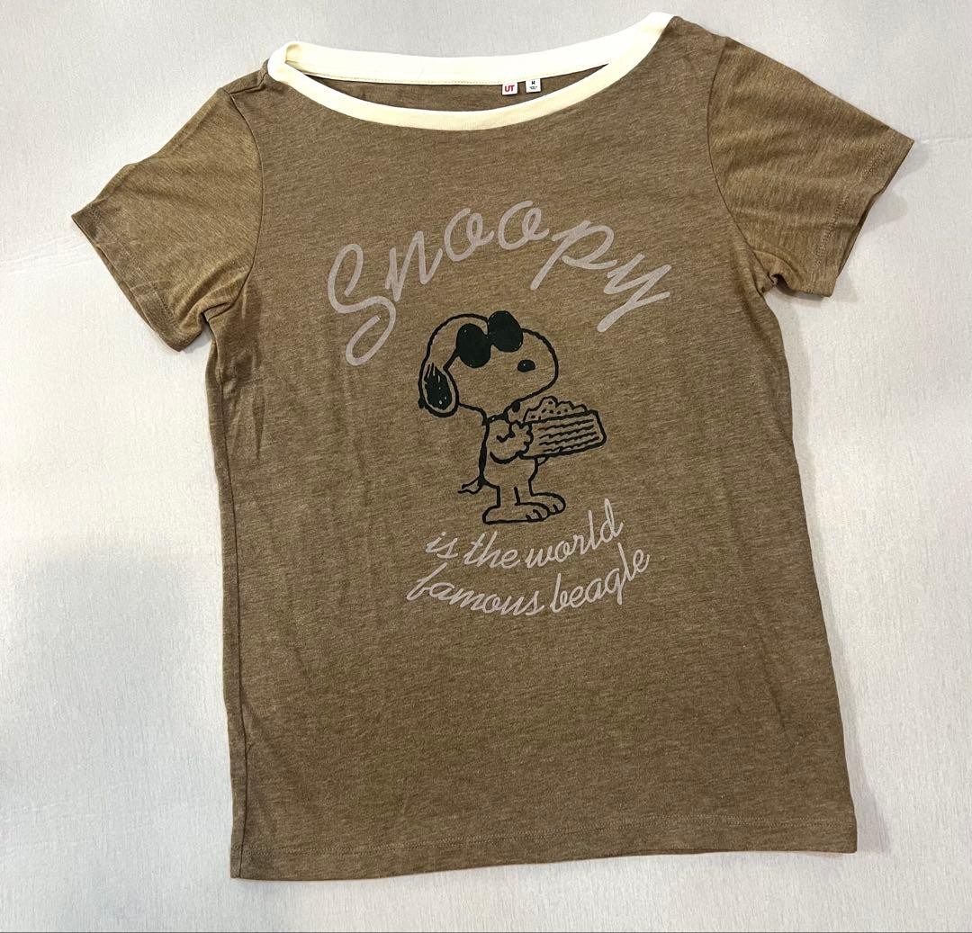 UNIQLO PEANUTS Snoopy T-Shirt Set Joe Cool Astronauts Vintage M Good Condition