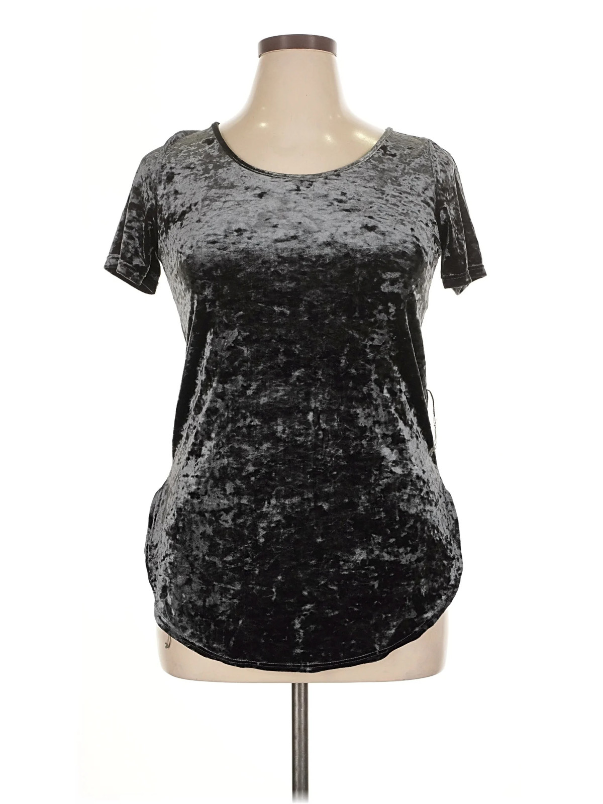 Balera Dancewear Women Silver Short Sleeve T-Shirt XL