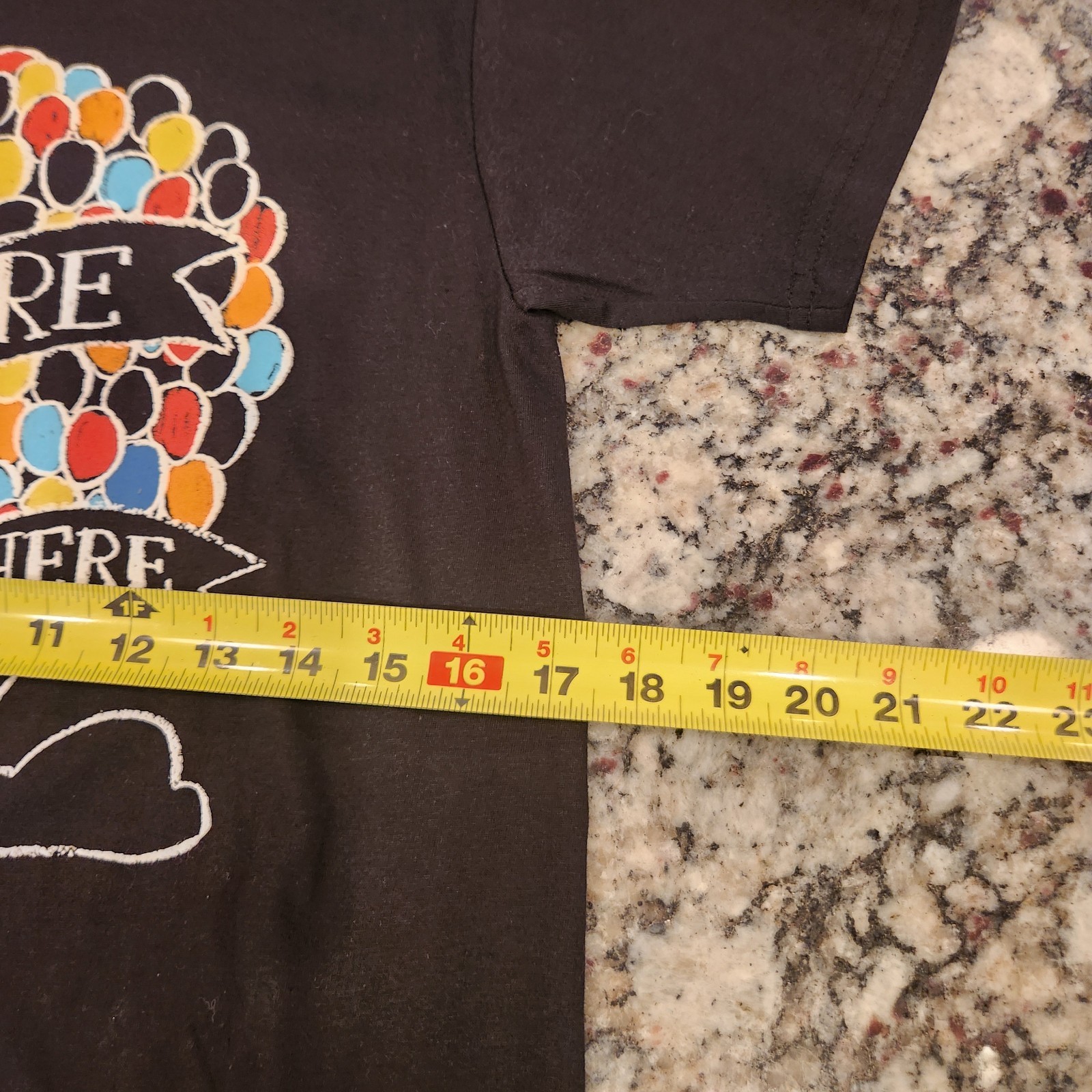 Adventure Is Out There – “UP” (Disney/ Pixar) – Black Disney Shirt – Ladies – M