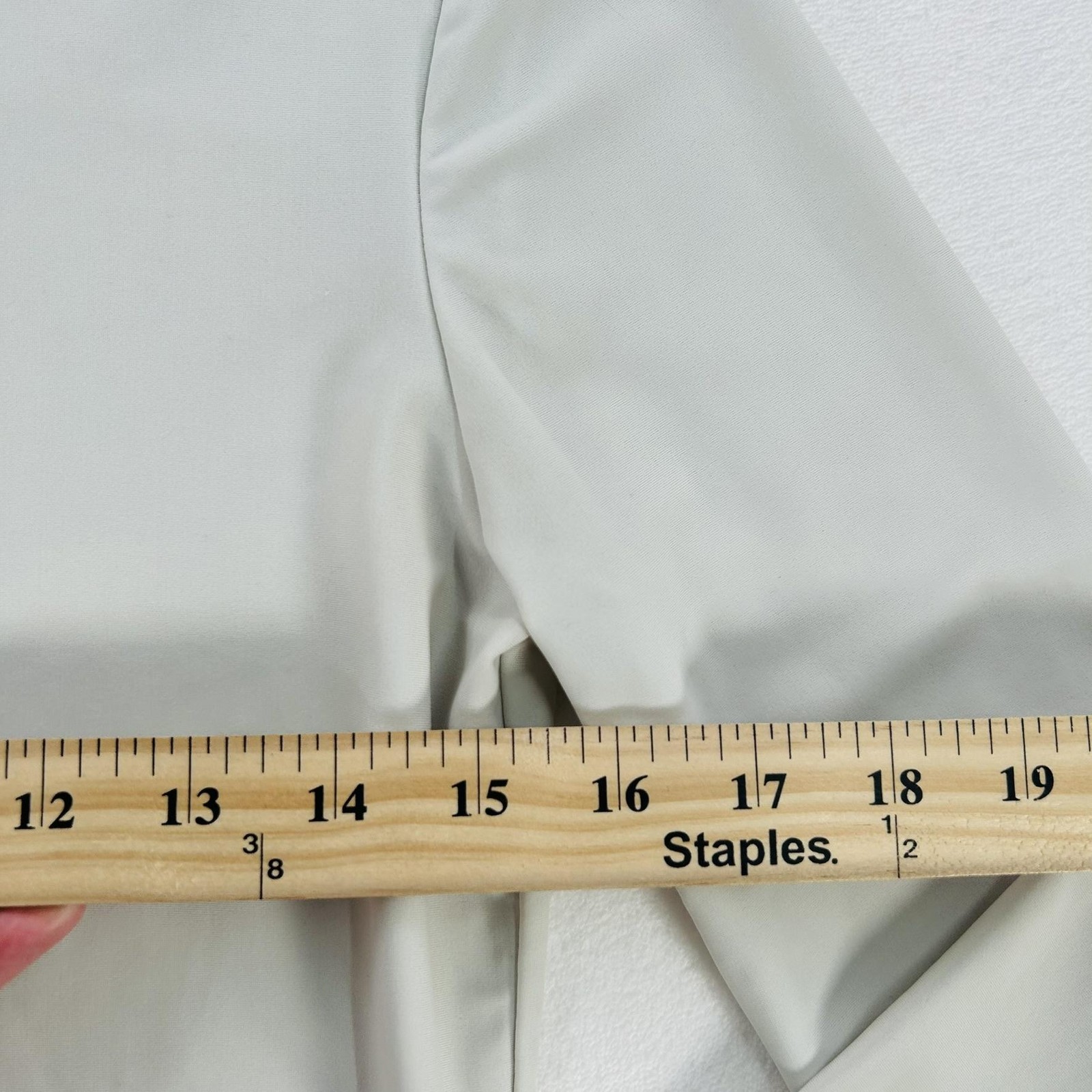 Sportmax Code Shirt Womens Small Beige Turtleneck Long Sleeve Stretch Jersey