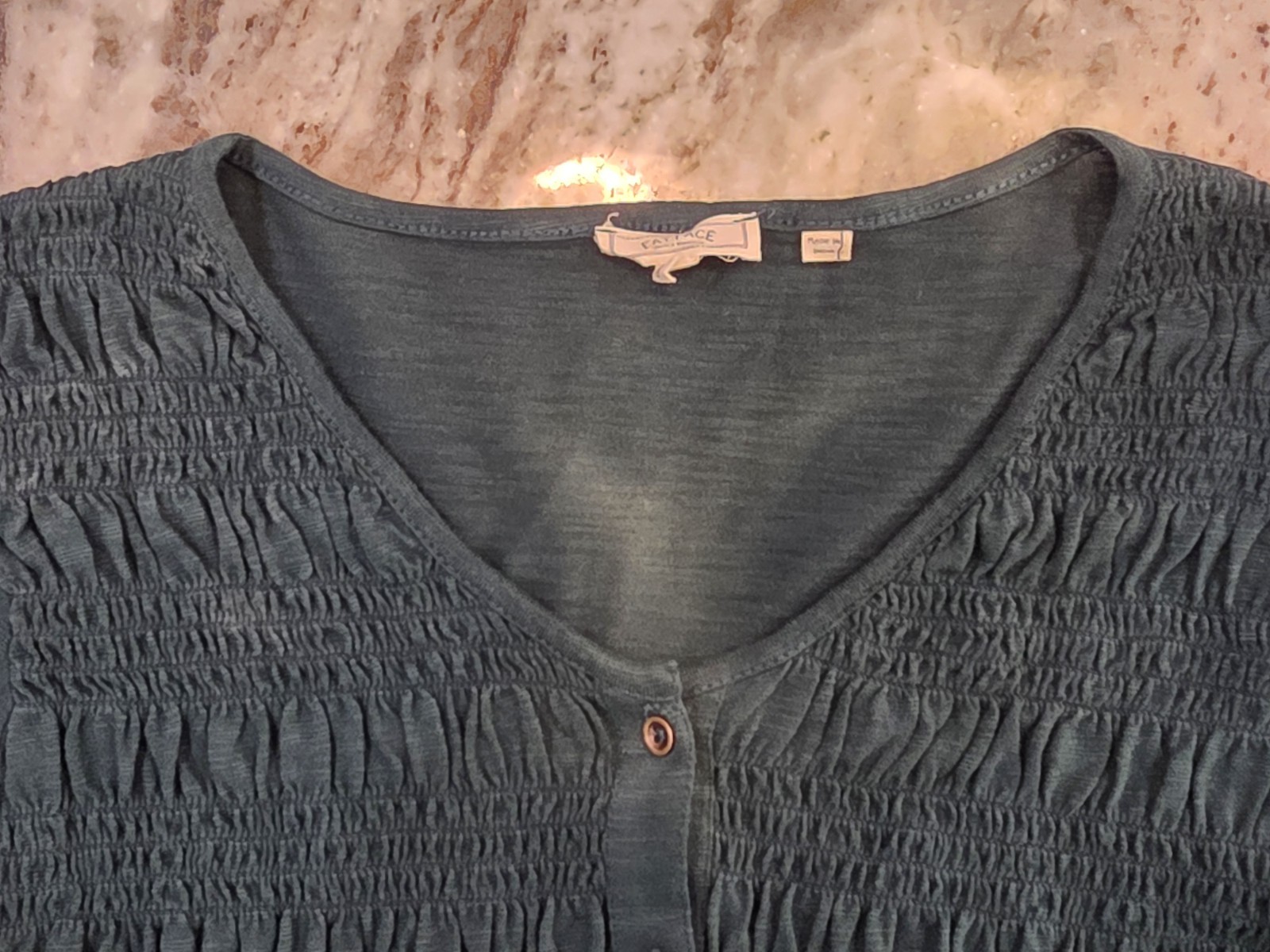 Fat Face Beth Tunic In Dark Green Color Women’s Size Us 4 Boho CottageCore