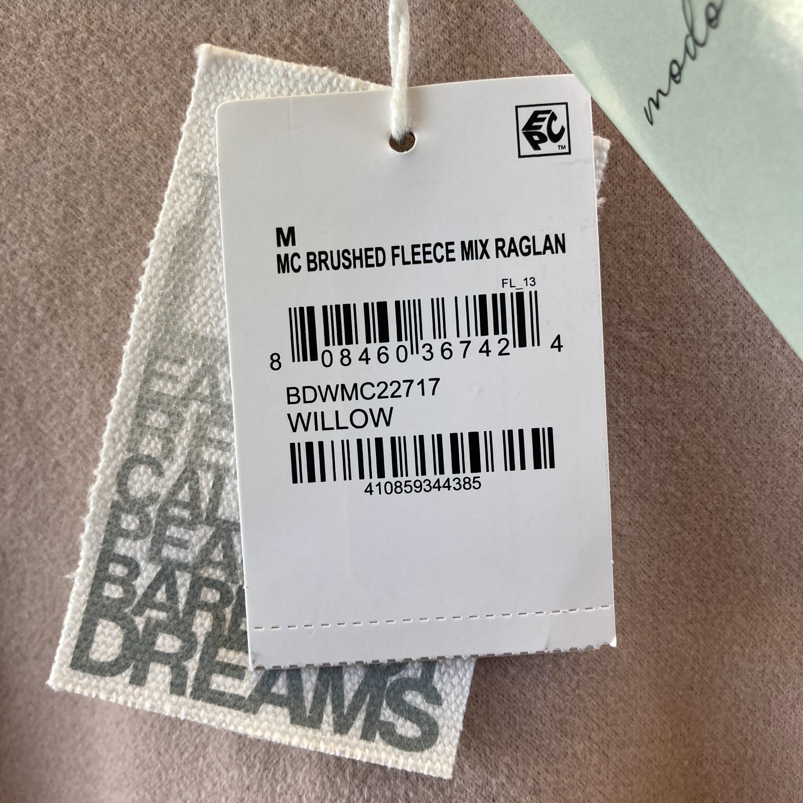 Barefoot Dreams Tan NEW Malibu Collection Brushed Fleece Sweatshirt – 0204MP