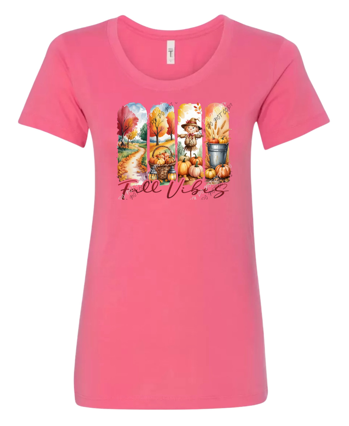 Autumn Harvest T-Shirt – Fall Season Graphic Tee for Women