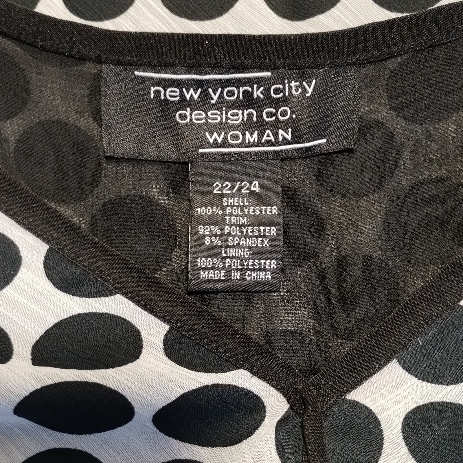 New York City Design Co Woman Size 22/24 Short Sleep Top