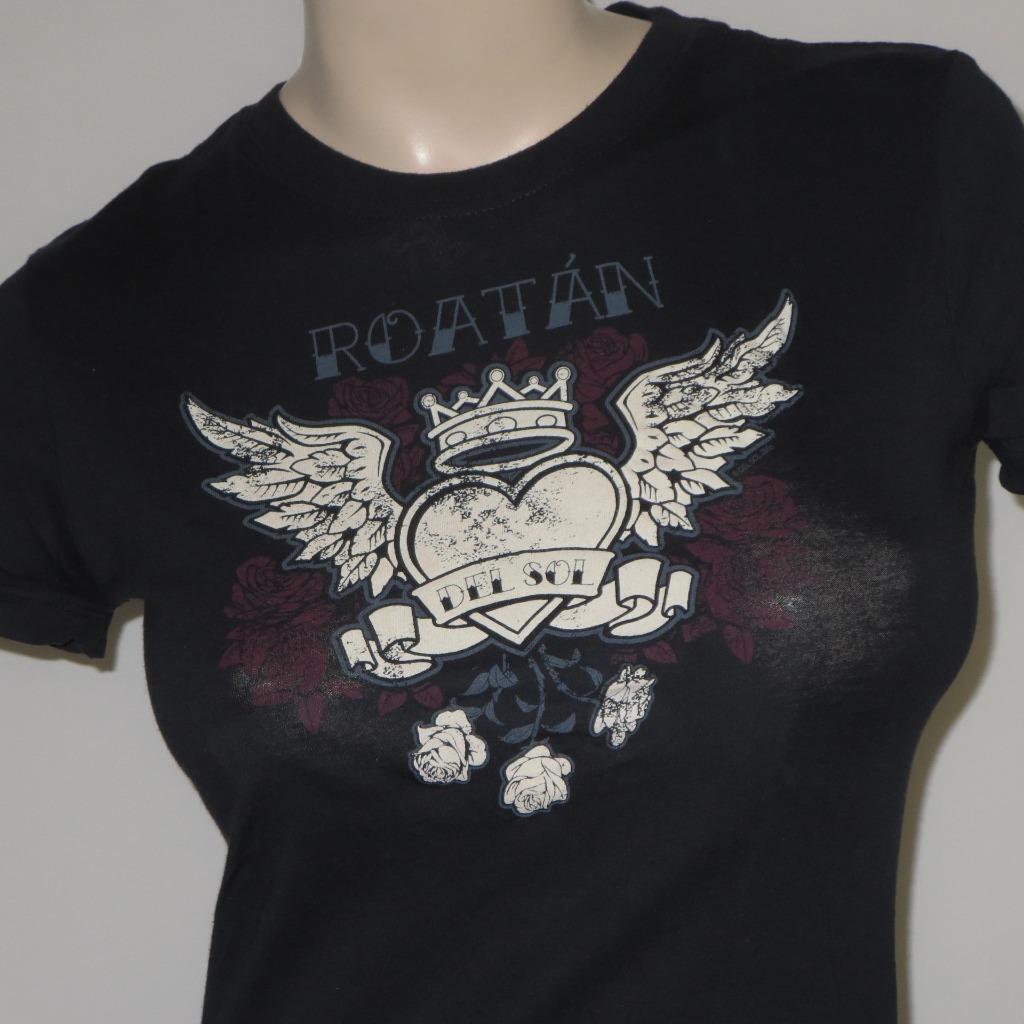 Roatan Bay Islands Honduras Womens XS Del Sol Sun Color Changing Shirt SCUBA