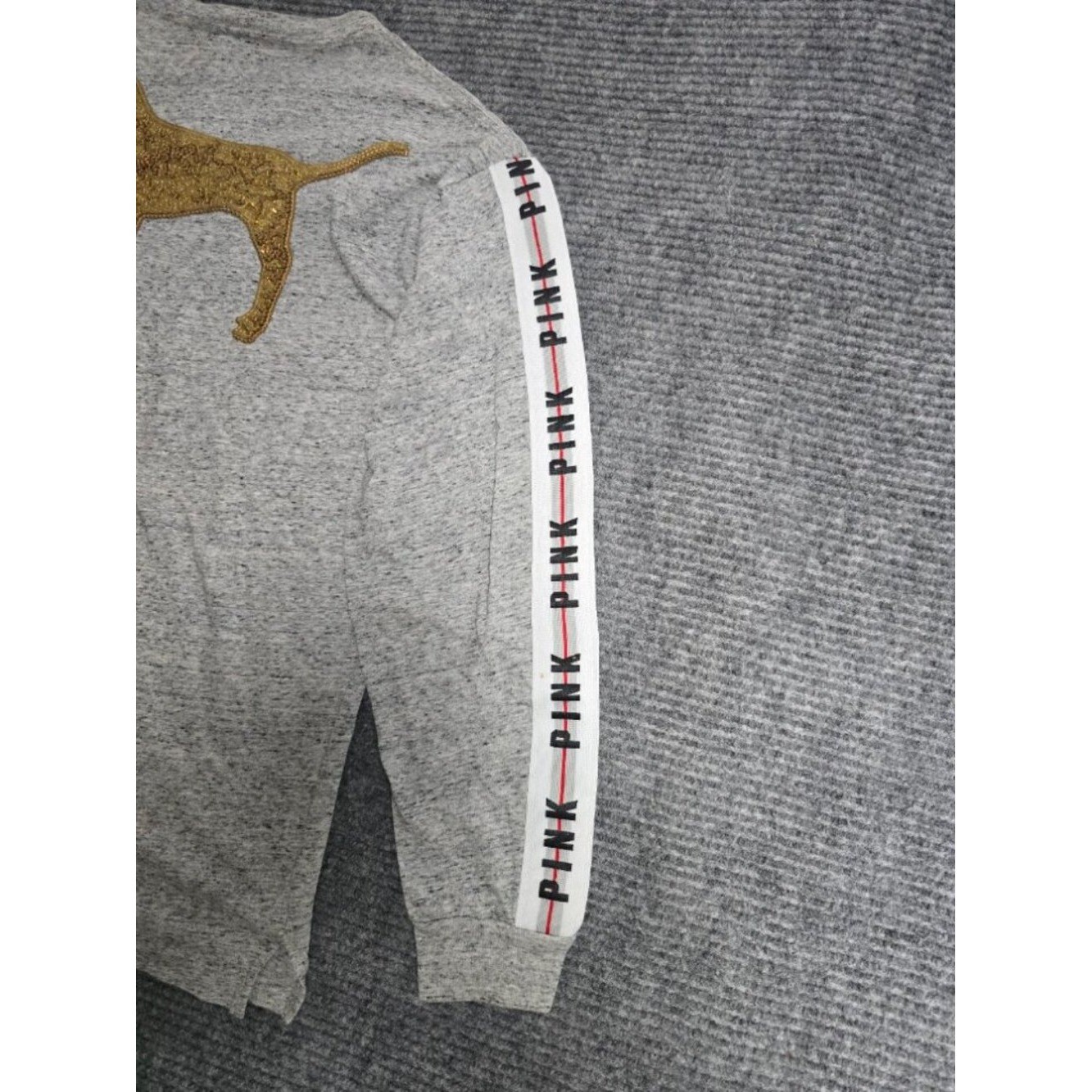 Heather grey with black speckled (Small) Heather grey with black speckled flecks