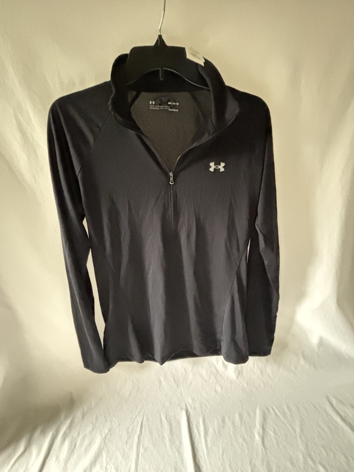Under Armour Women’s Heat Gear Tech Long Sleeve Top Black Large NEW RN# 96510