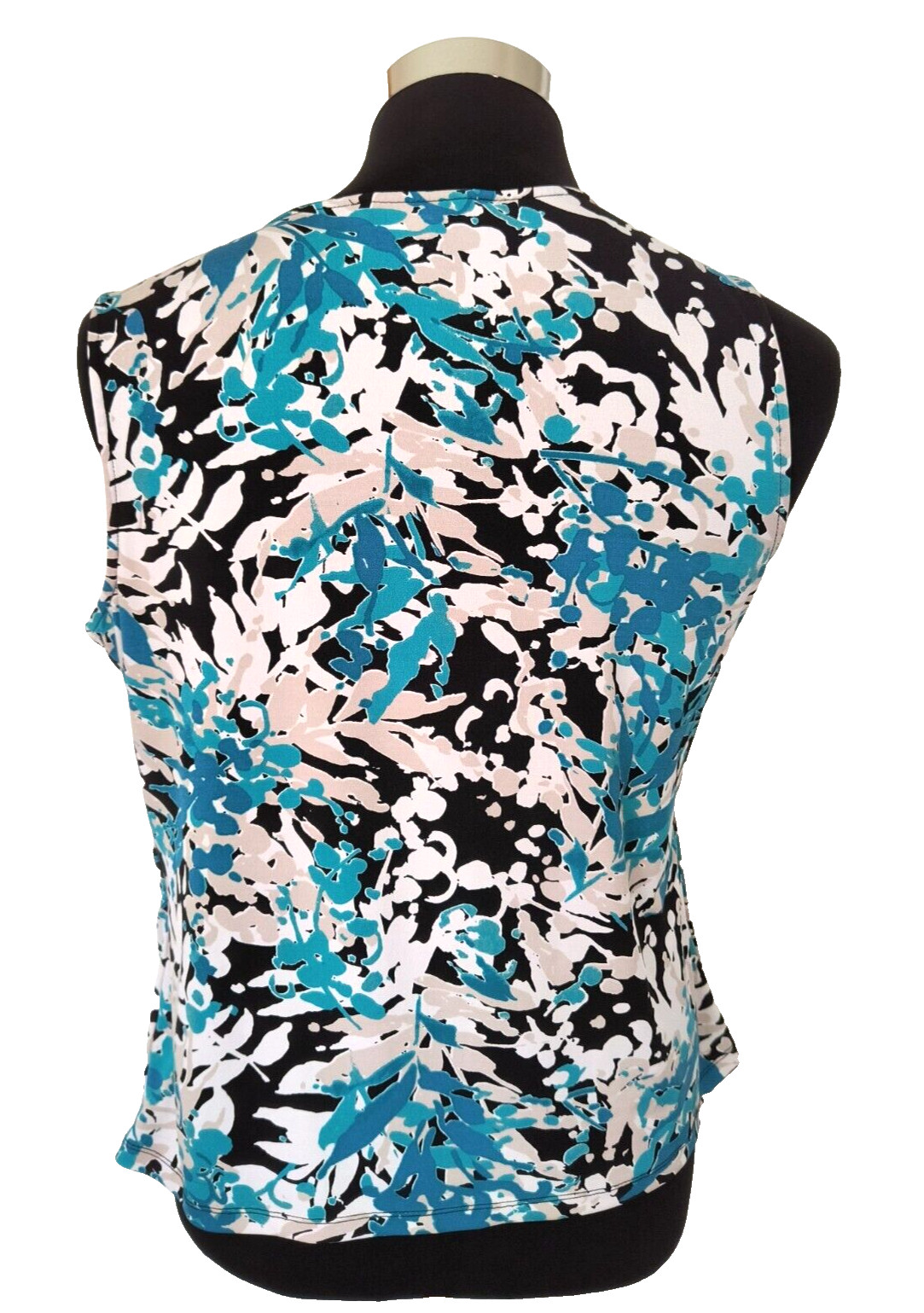 Jones Studio Separates Lined Blouse Women’s Size PL Multicolor Sleeveless