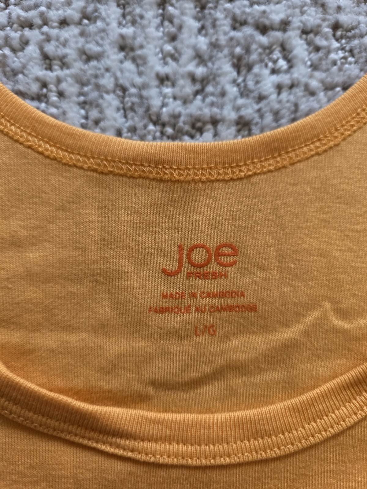 Joe Fresh Womens Tank Top LARGE Sleeveless SUMMER – NWT