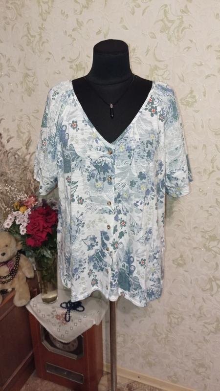 Women white stuff shirt white 46/3XL/54