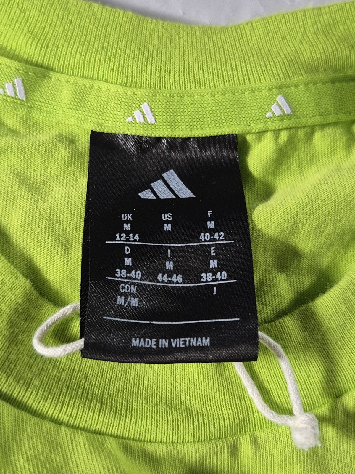 New No Tags Adidas Soccer FIFA World Cup Volunteer Green Women Tshirt Medium