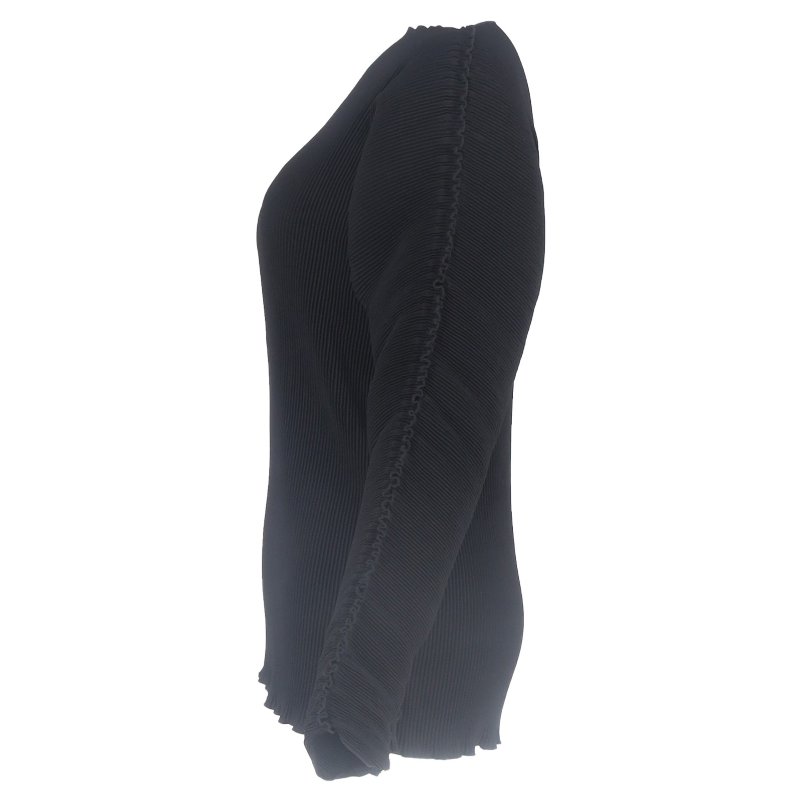 Totême Azores Boat Neck Slouch Top In Polyester Women Black M