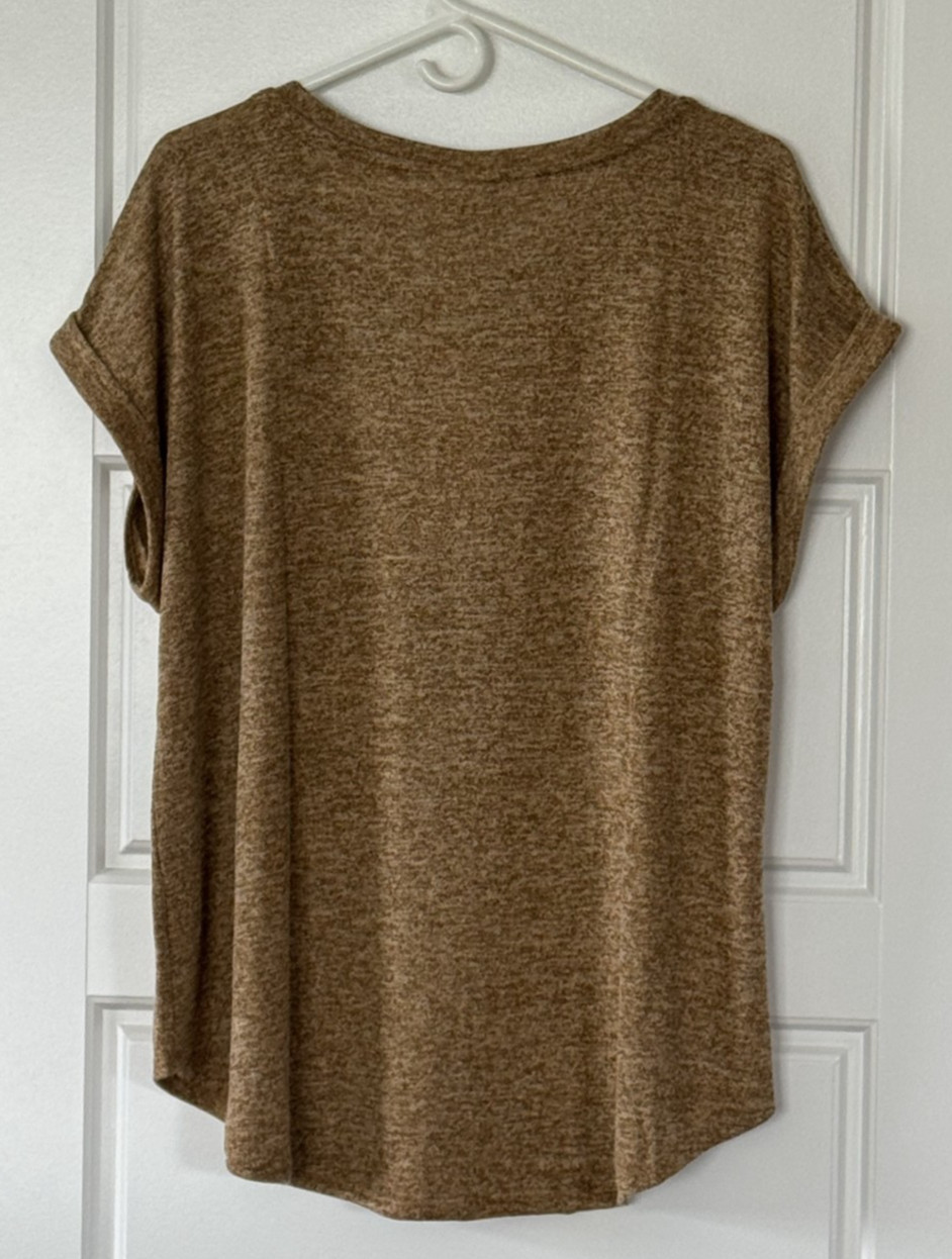 Women’s Plus Size Fall, Autumn Harvest Embroidered Pumpkin Tee, Size 2X – NWT!