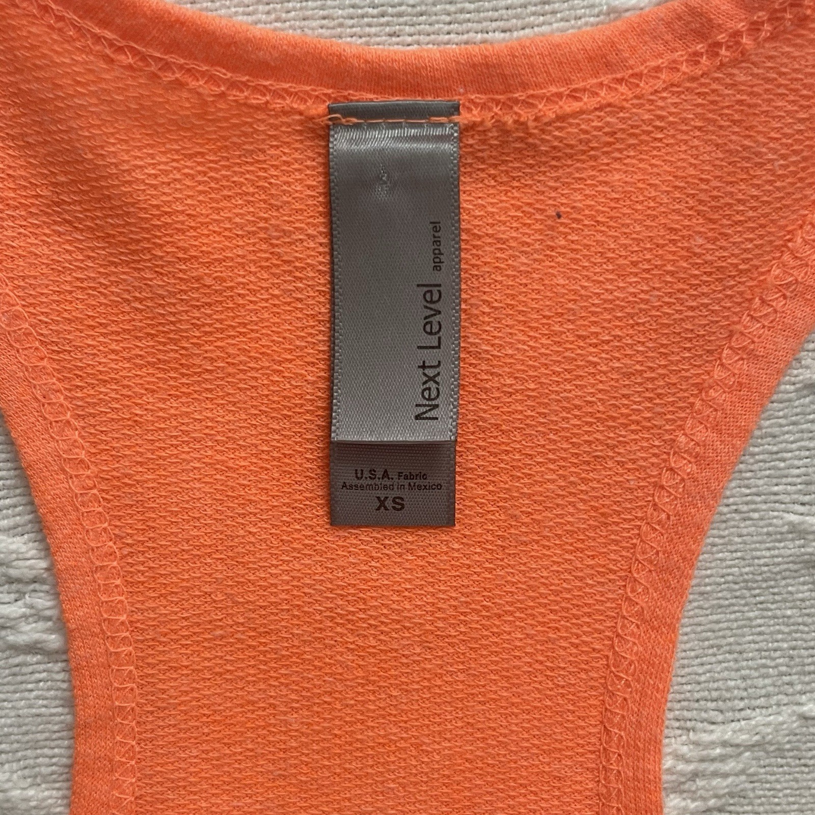 Next Level Tank Top Festival Athletic Running Workout Shirt Women’s Sz XS Yoga