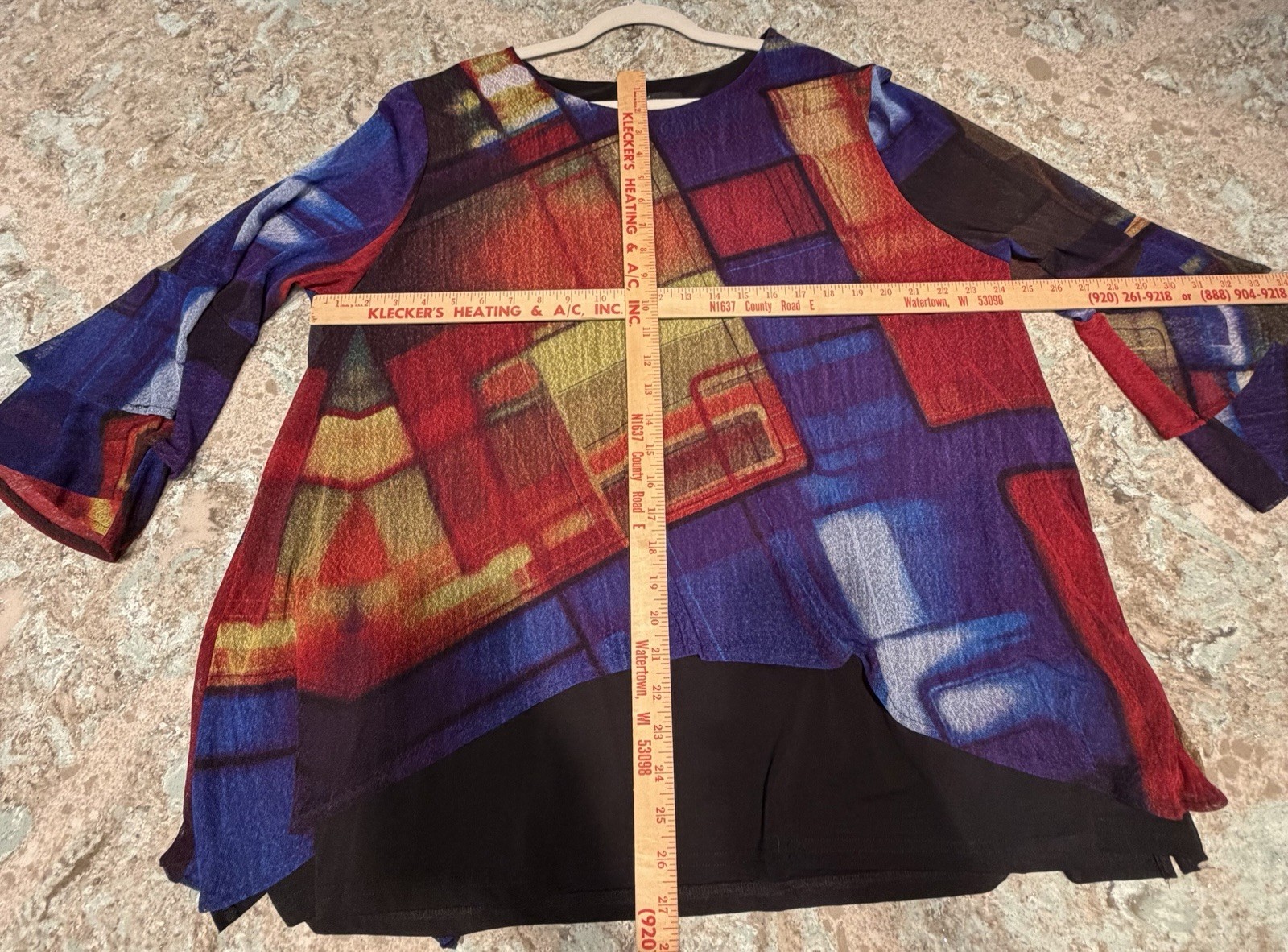 Caleesa Multi Colored Women’s 2x Top