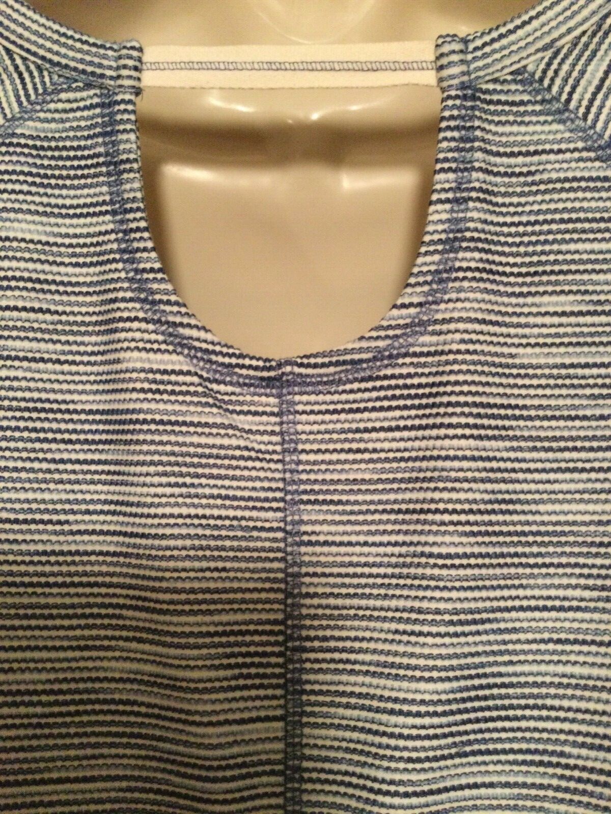 Talbots “T” knit top, Misses, blue, Medium