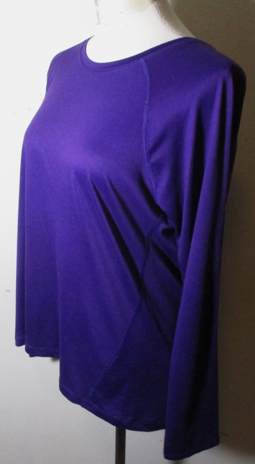 EASTERN MOUNTAN Sports Purple Long Sleeve Top Size L