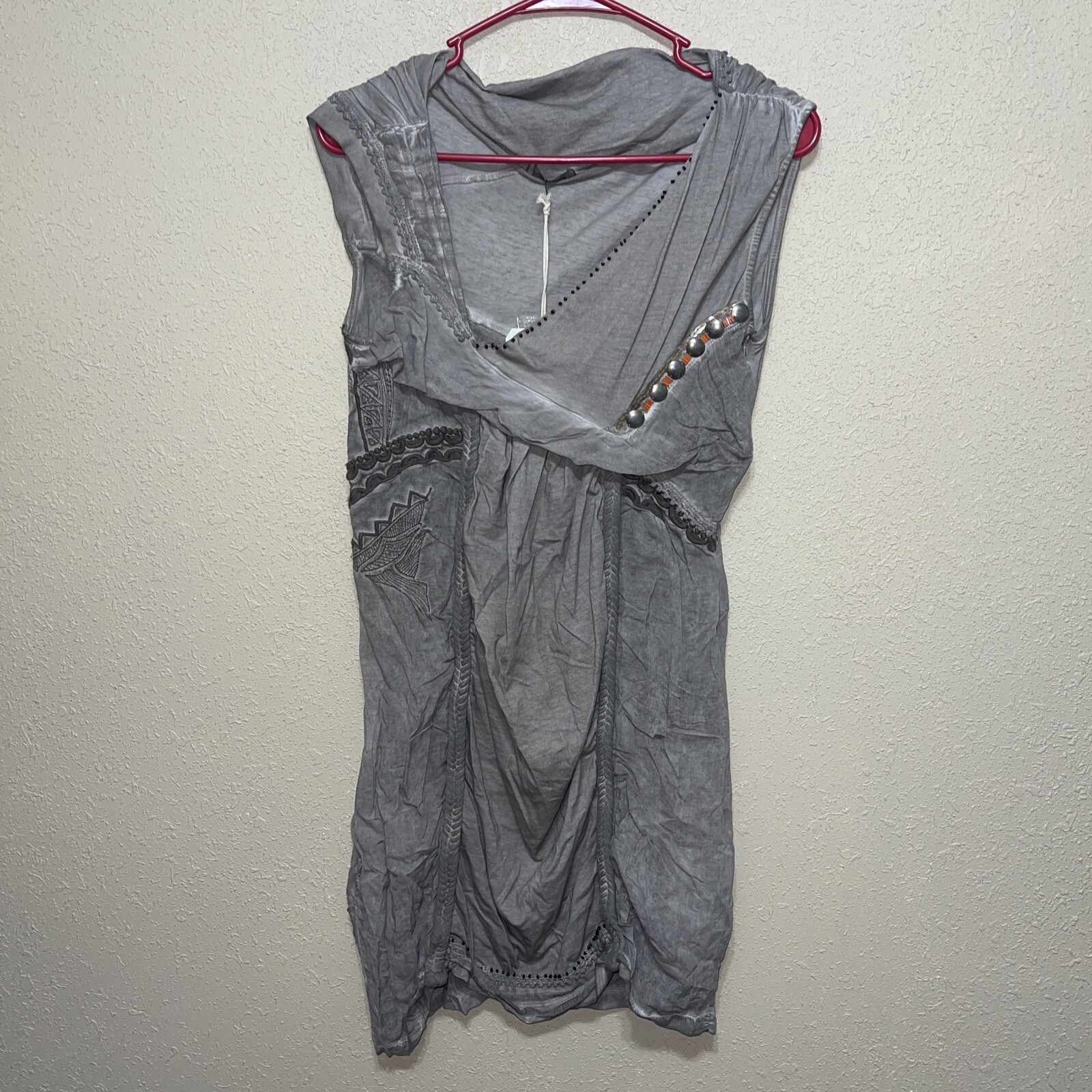 Angels Never Die Tunic Mini Dress SZ M NEW