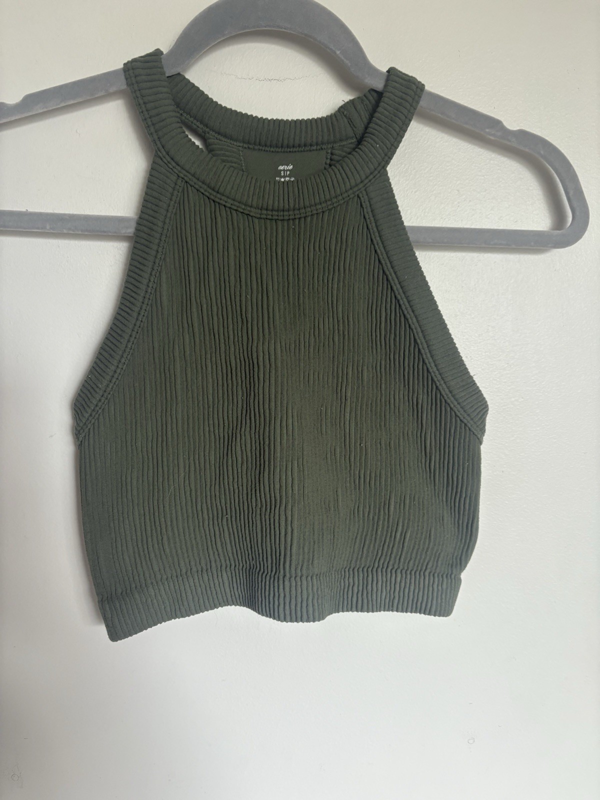 Aerie Tank Tops Size Small Two Pack Brown and Green