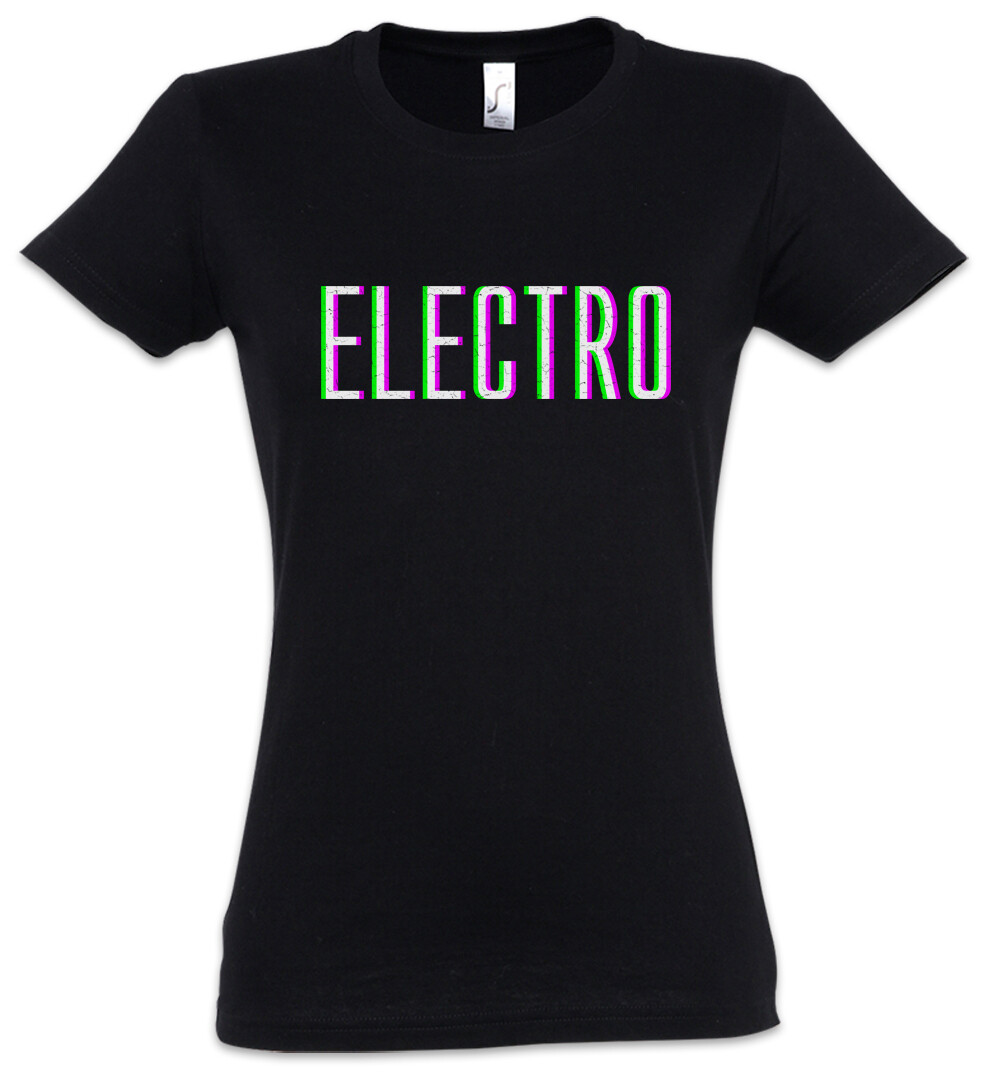 Electro Glitch Women T-Shirt Audio Synthesizer LFO Sound Wave DJ MC Electronic