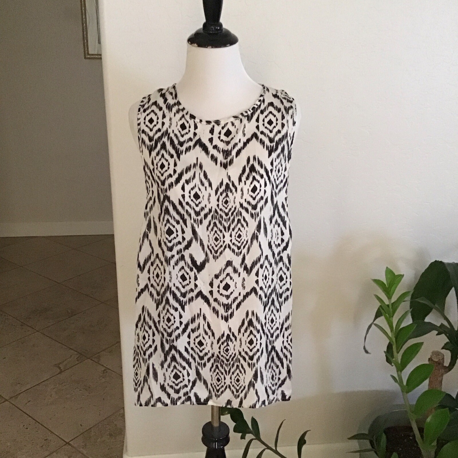 Show Me Your Murmur Tank Tunic Abstract Print Boho Small