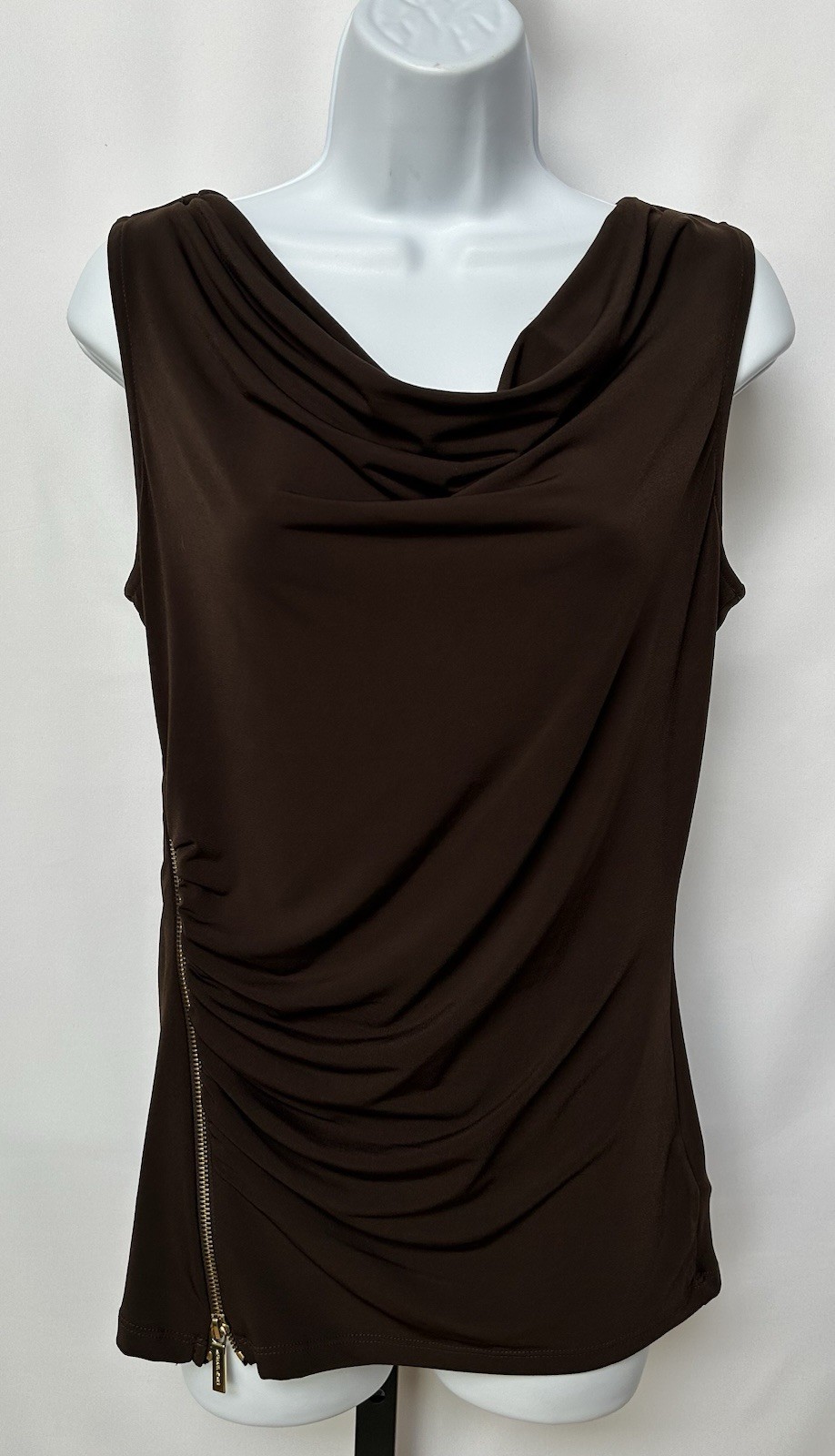 Micheal Kros ladies size S blouse with side zipper.