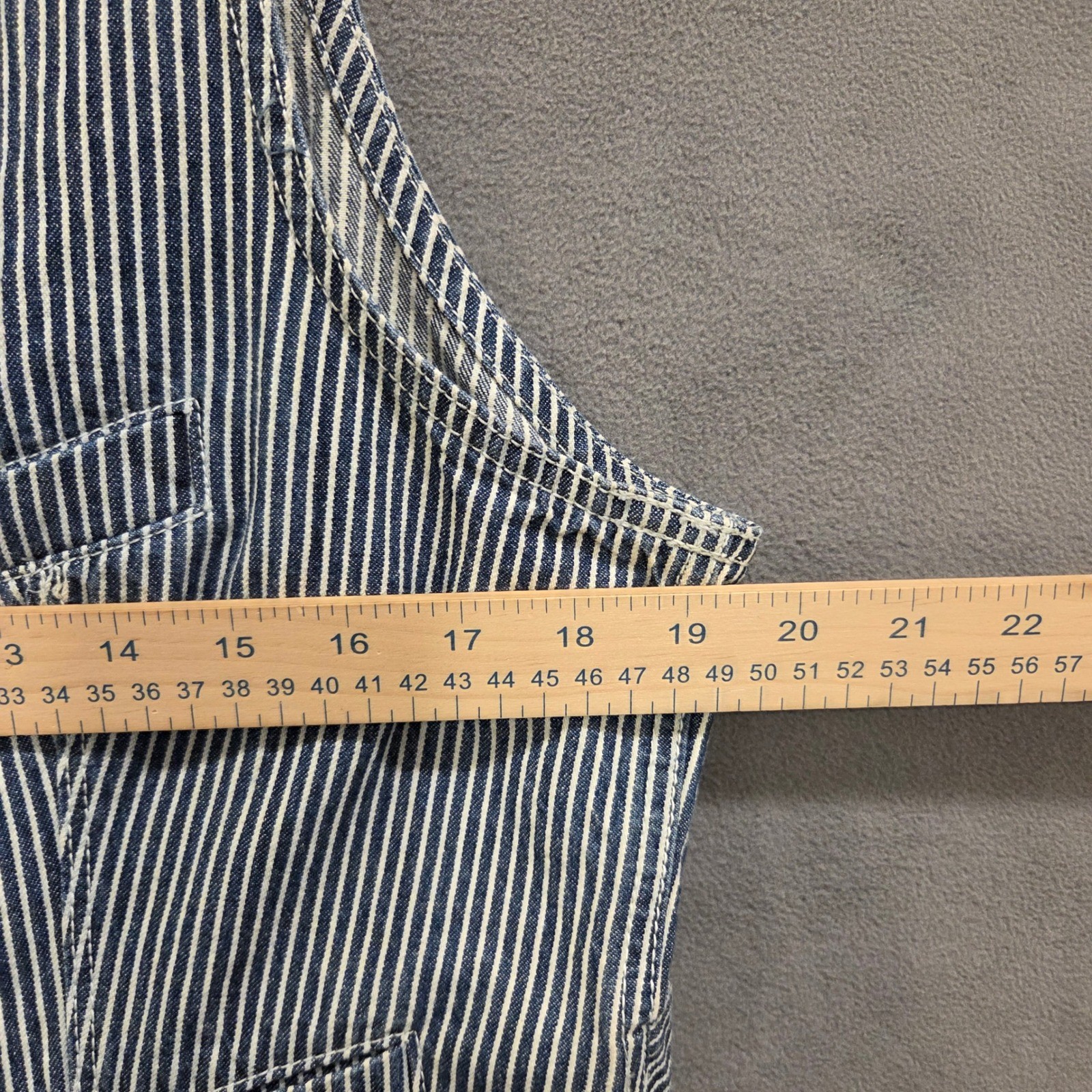 Lauren Jeans Co Ralph Lauren Striped Vest Women’s Size XL Railroad Americana