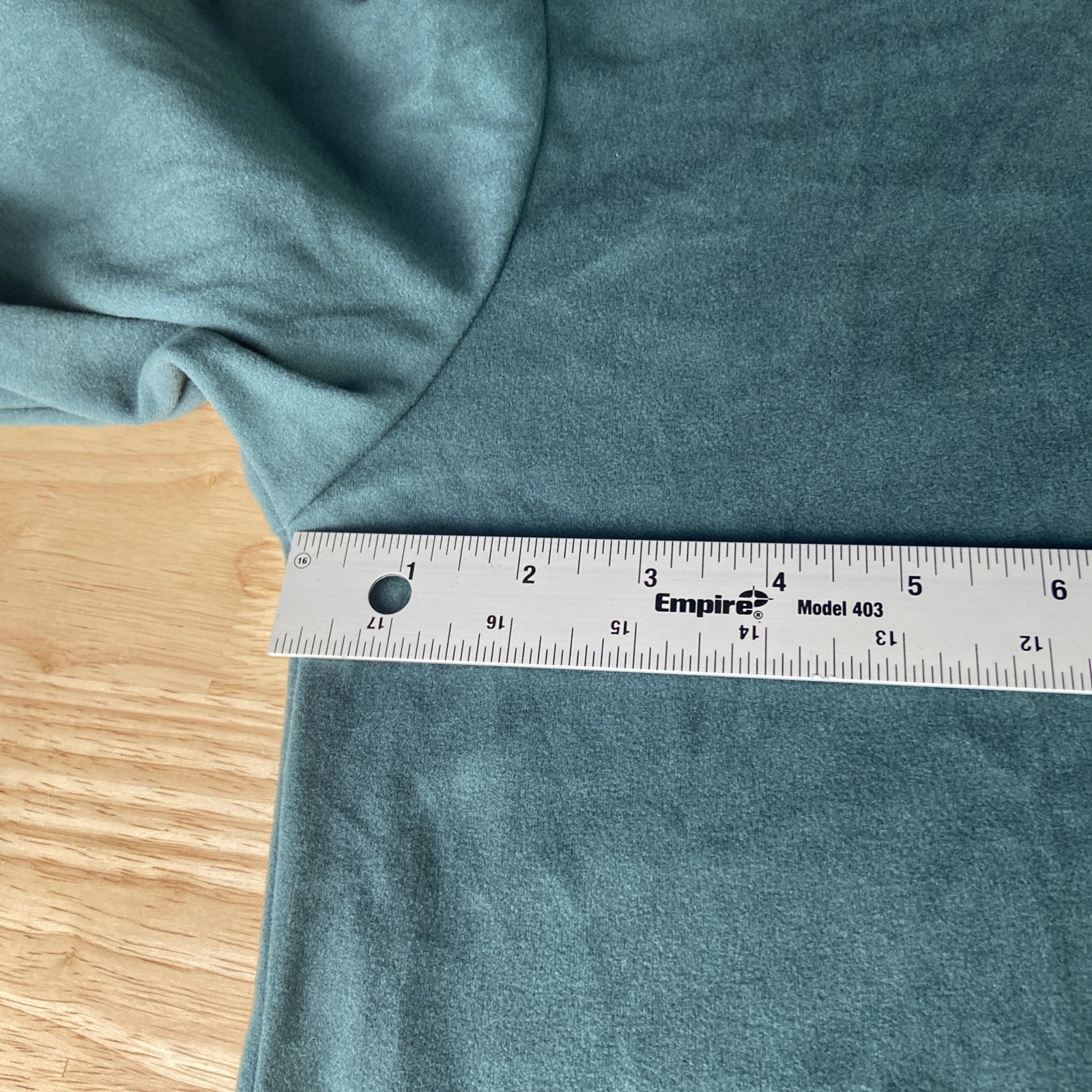 Wiholl Top Women Size 2XL Long Sleeve Green