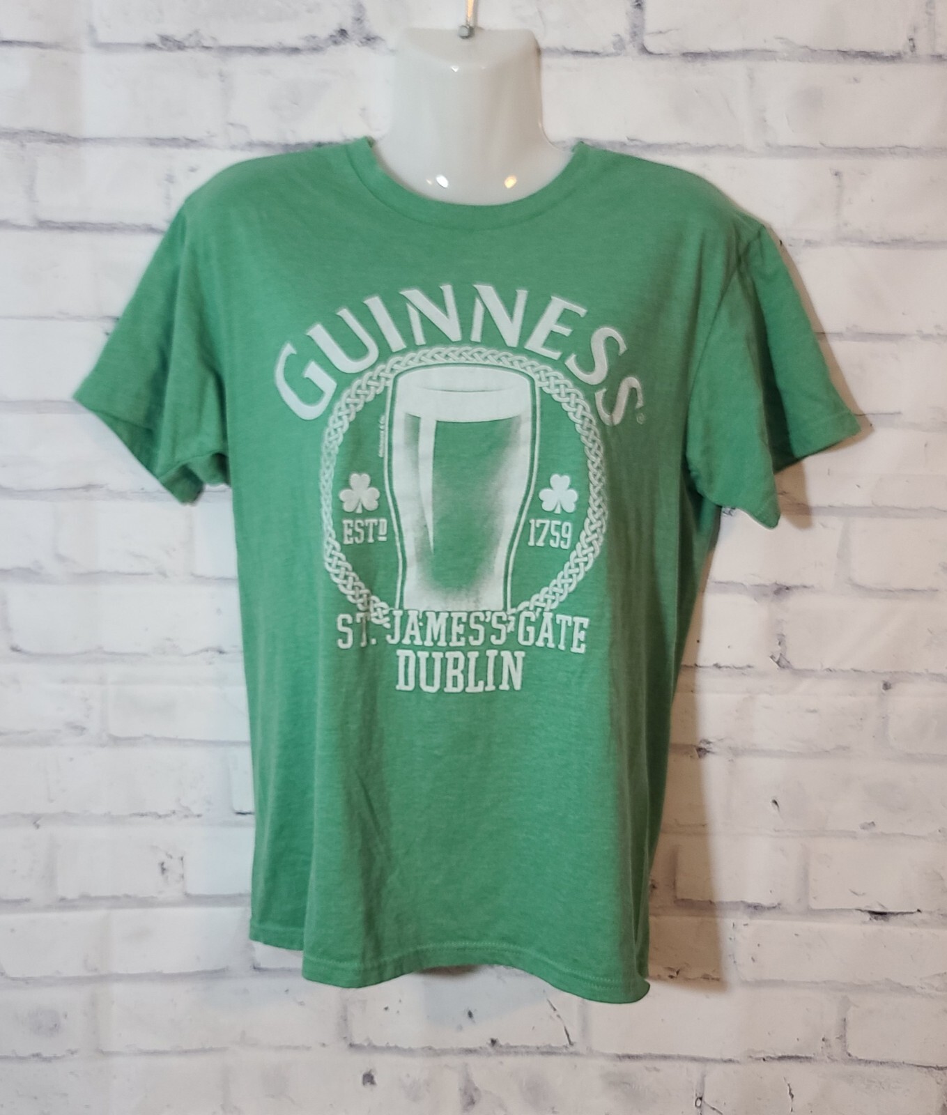 Guinness St. James Gate Dublin Green T-shirt