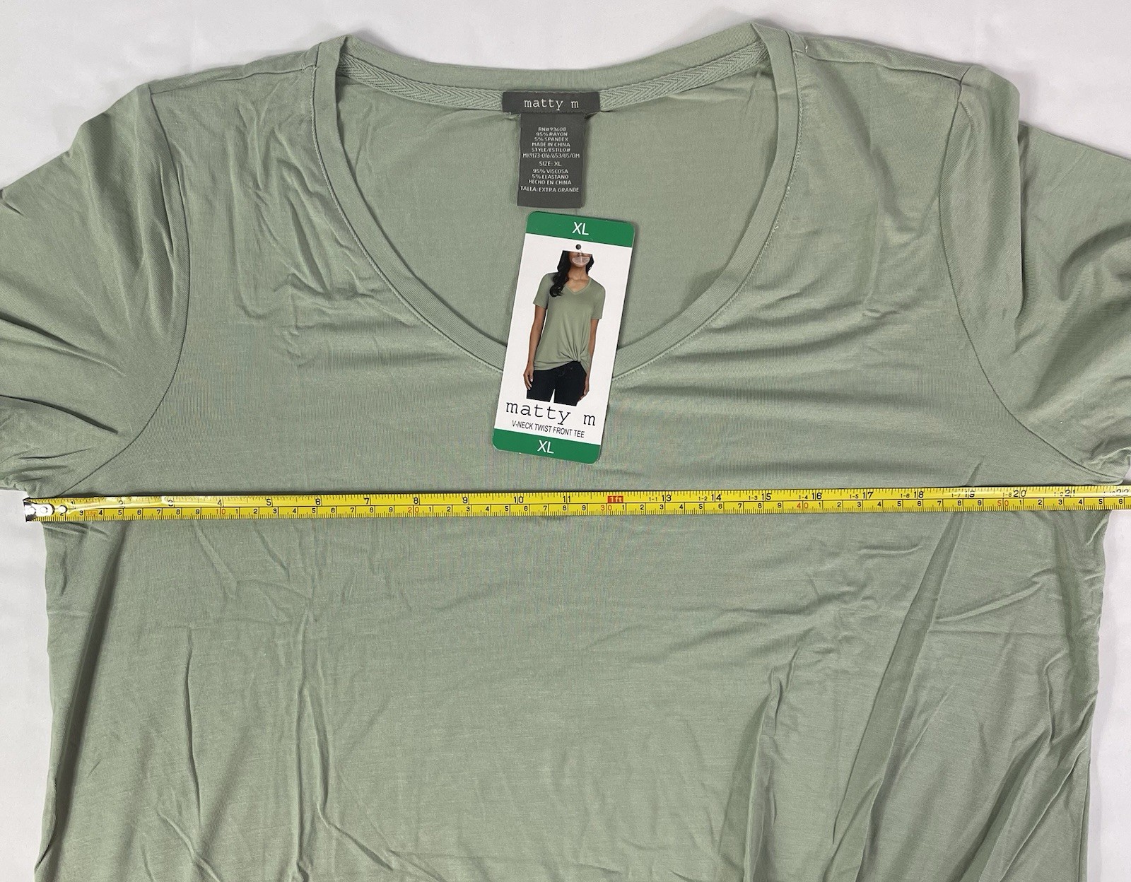 Matty M Twist Knot Top 2 Pack! Includes both Light Olive and Black