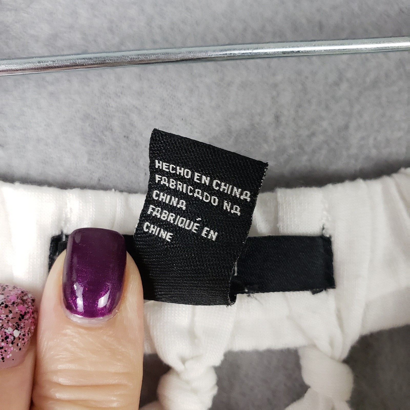 Braided Fishnet Fringe Strapless Top White Boho Beach Rave Festival Cove Up Sz M