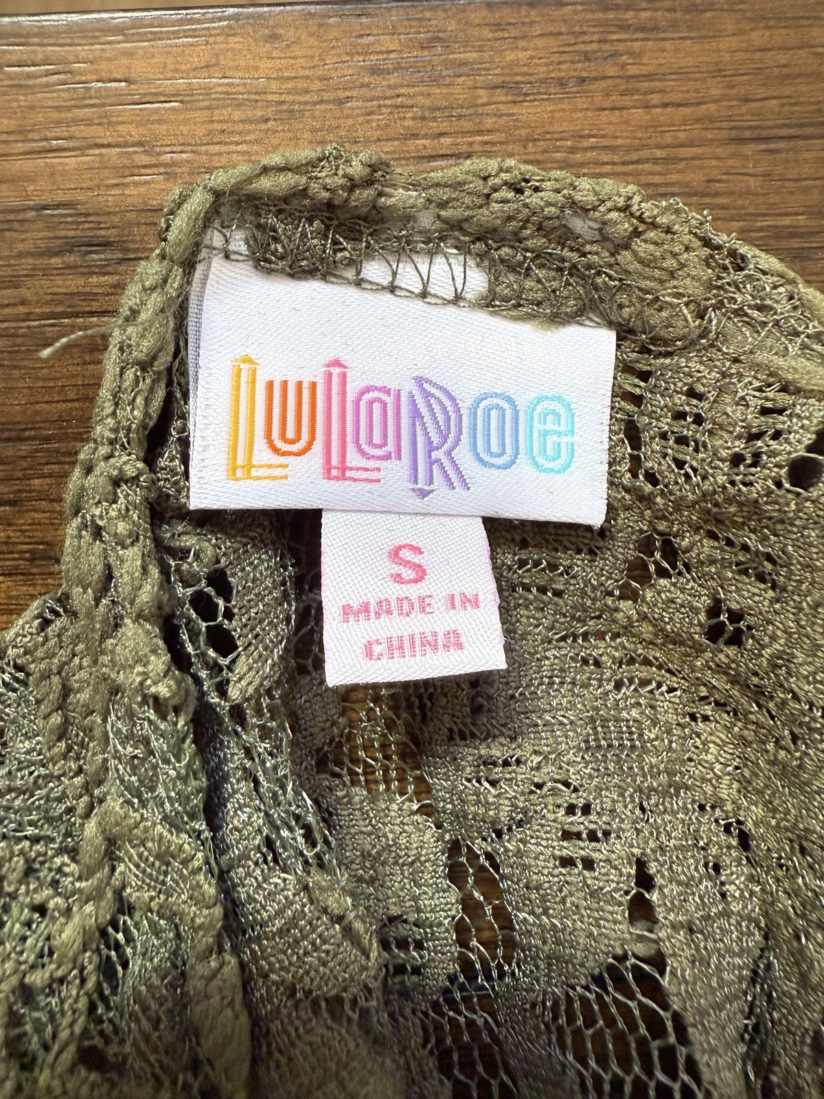 LuLaRoe Monroe Kimono Womens Small Lot of 5 Mixed Colors Fringe Sheer Cardigan