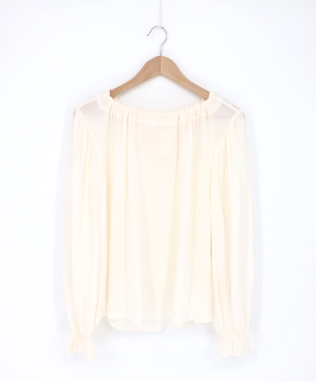 VELVET By Graham & Spencer Bristol Neck Tie Top Winter S $128 F9