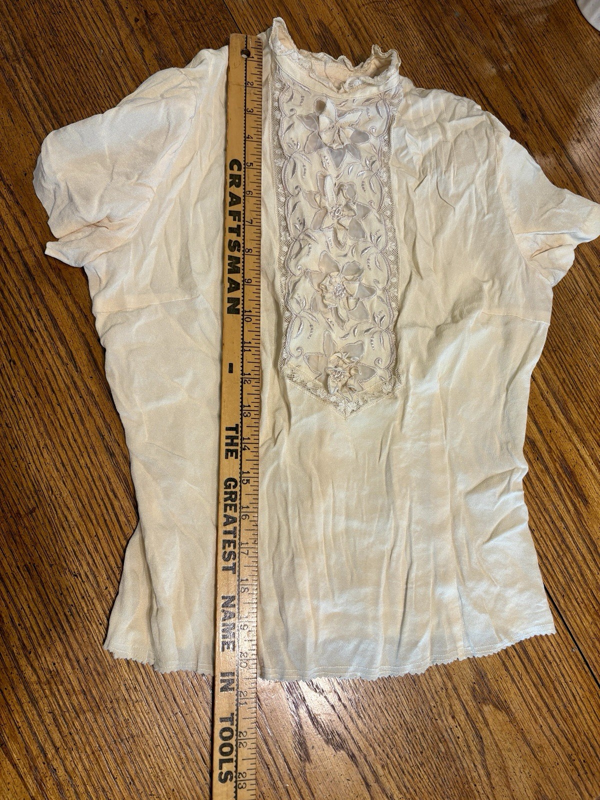 vintage 40S/50S Mel Hahn & Gilbert’s Creation Blouse (38)