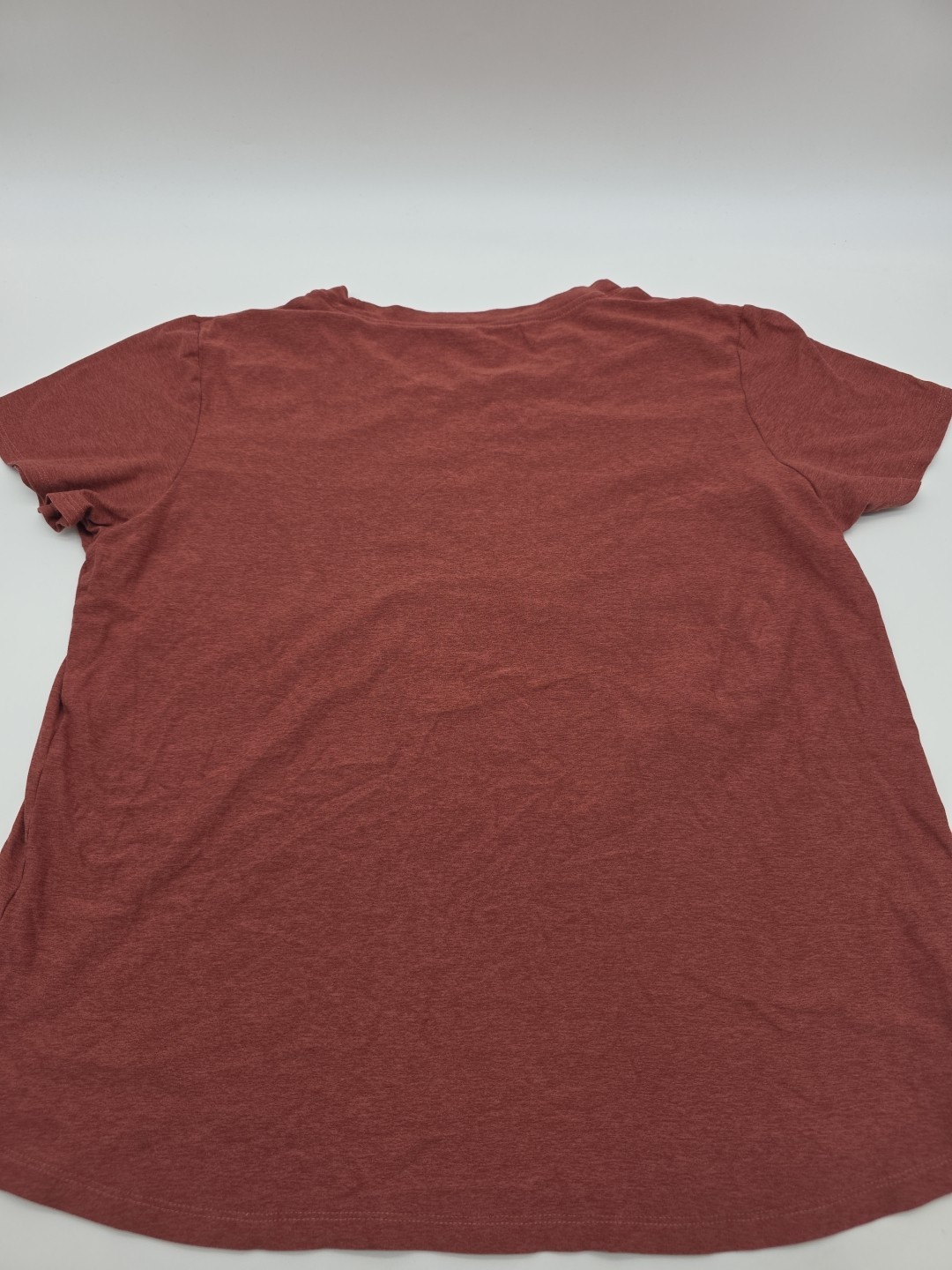 Jockey T-shirt Women XL Red Solid .#42442