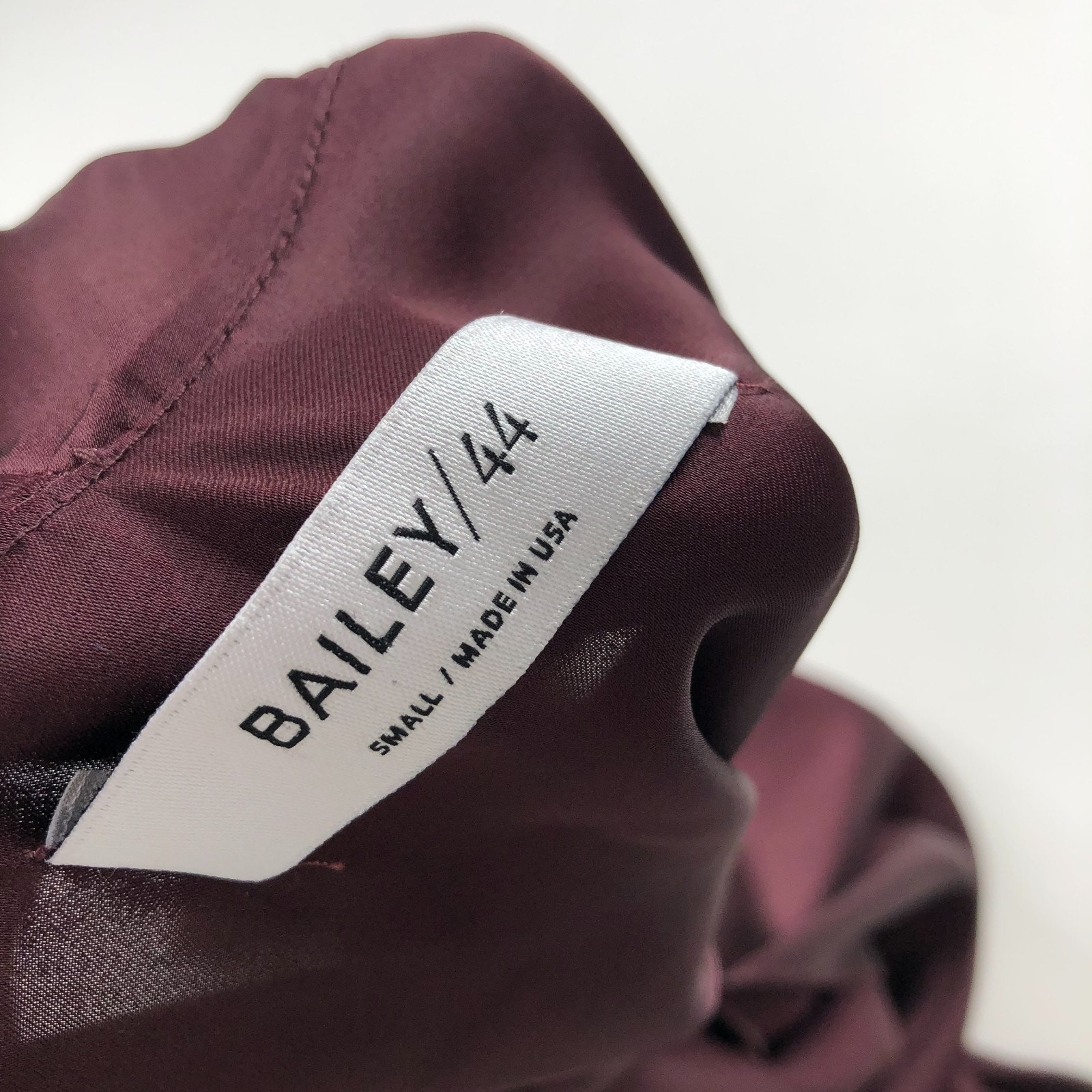 Bailey 44 Small Womens Layered Tiered Pullover Button Top Blouse Red MINT HRJ