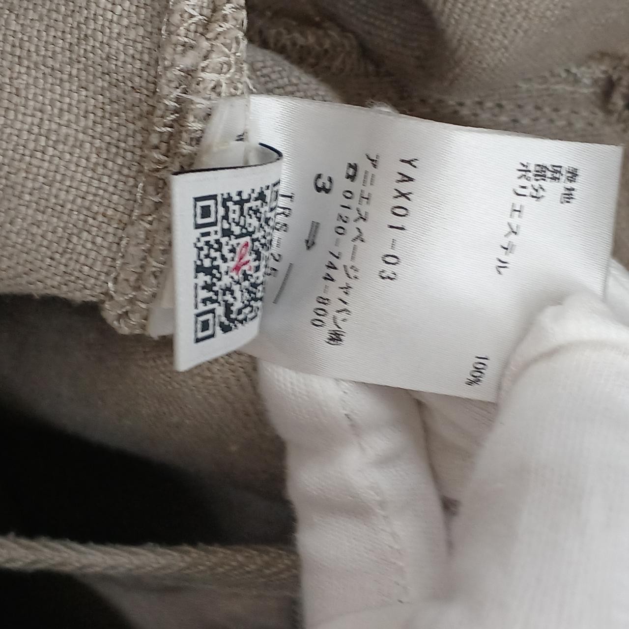 Agnes B Linen Tote Bag 33cm x 38cm with Inner & Back Pockets Preowned (Ages 14+)