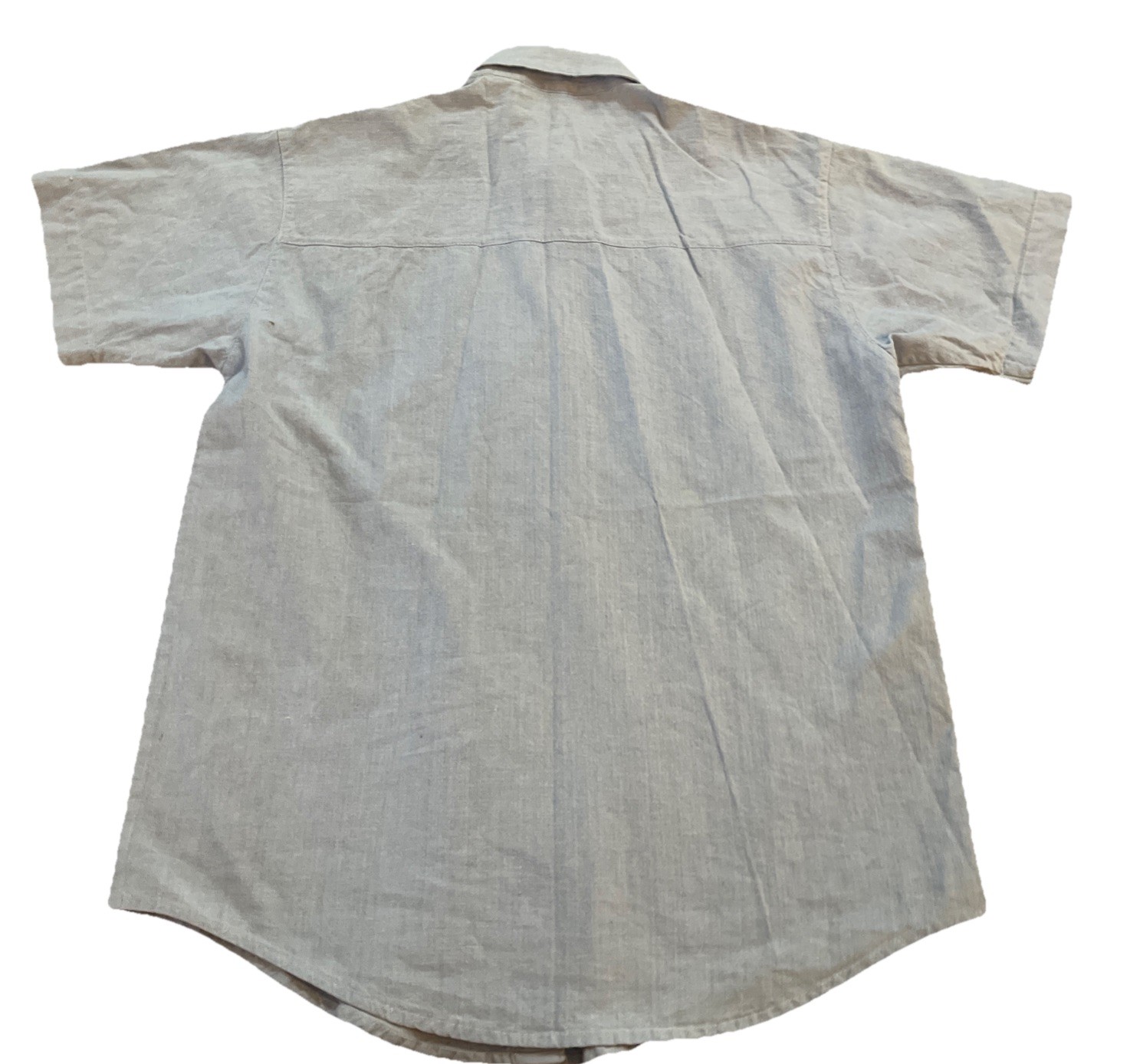 Vintage Citicraze Blue Denim Button Up Top Women’s M Cottagecore Light Wash