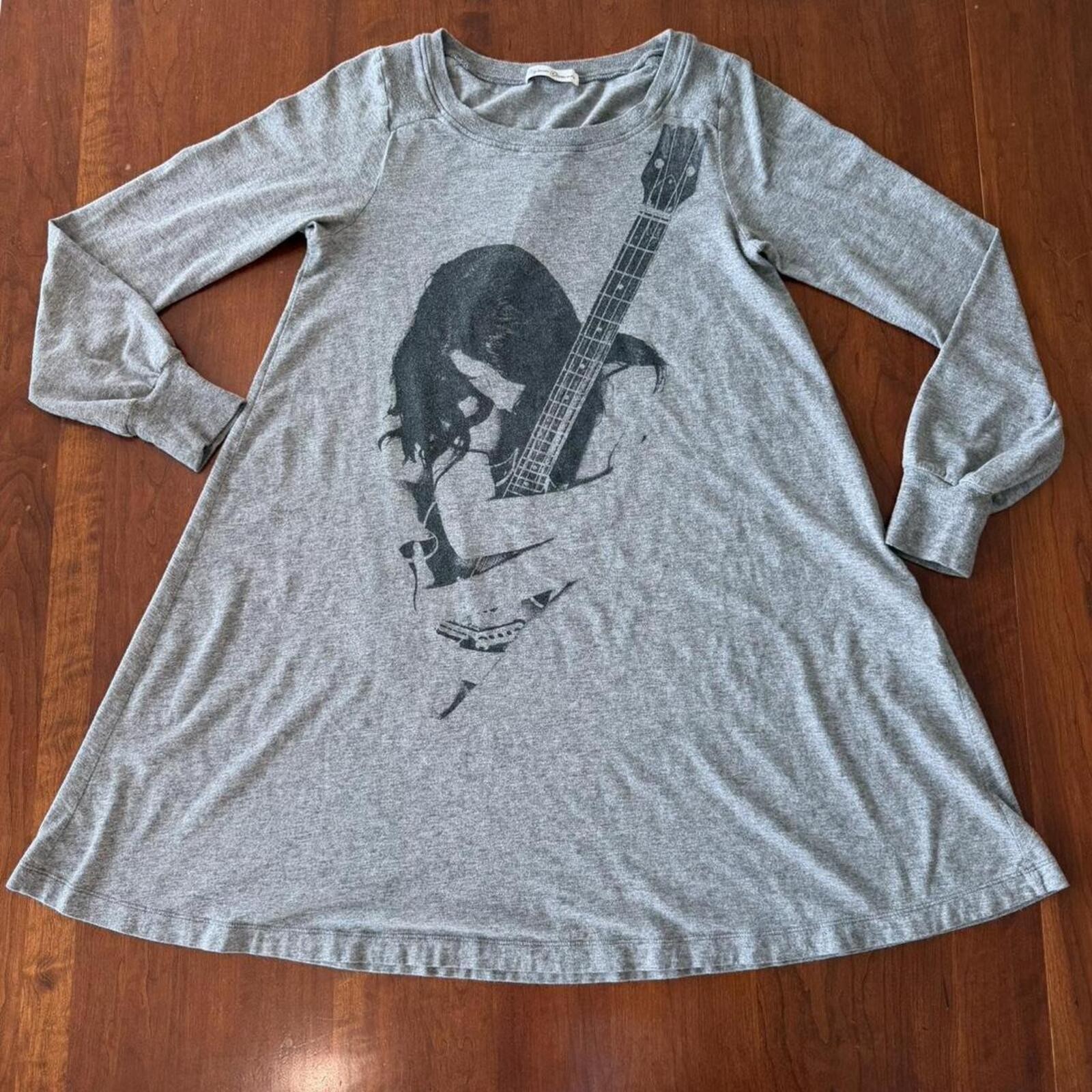 Hysteric glamour guitar girl long sleeve dress