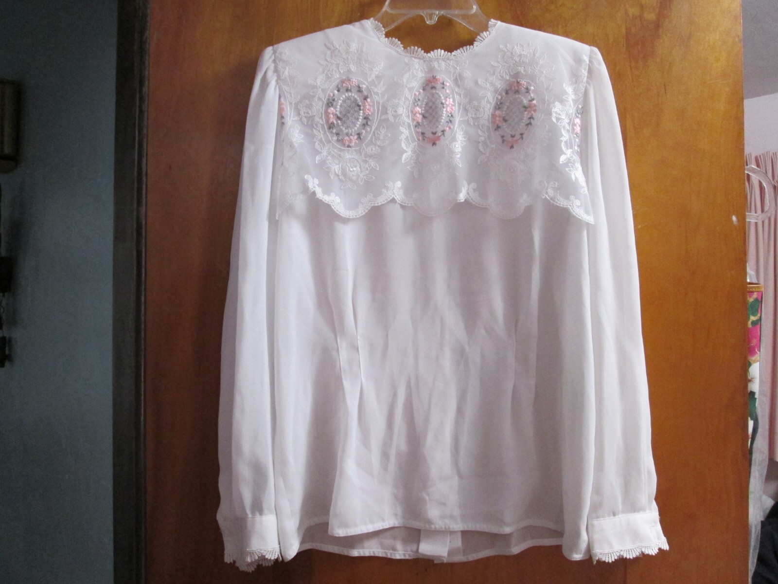 Nilani Victorian Women’s Blouse from 1980’s – New with Tags – Size 8