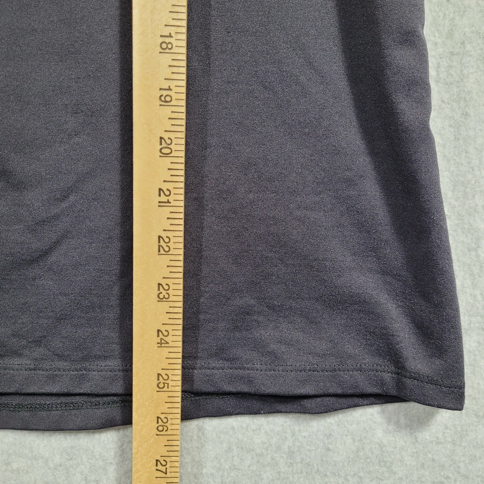 Investments II Black Tank Top Womens 3X Nylon Spandex Blend Made in USA