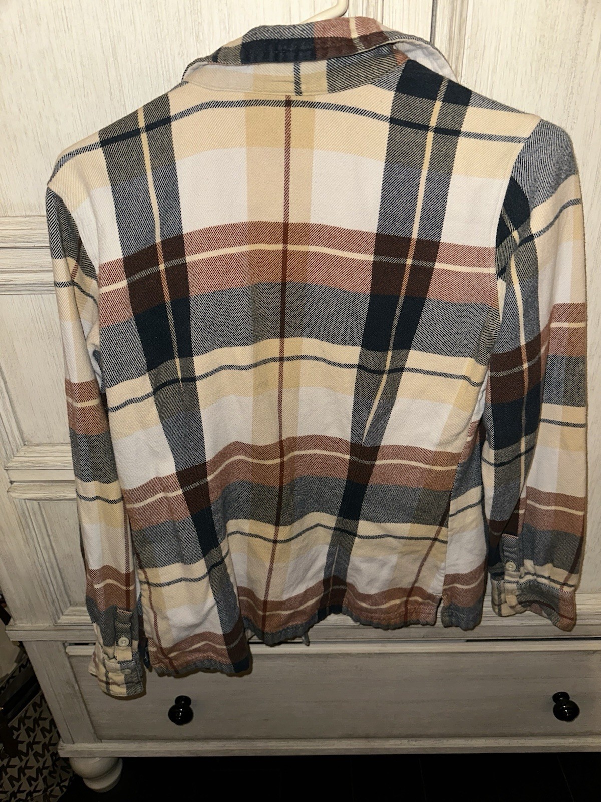 Patagonia Women’s Flannel Button Up Medium Weight Cotton Size 8