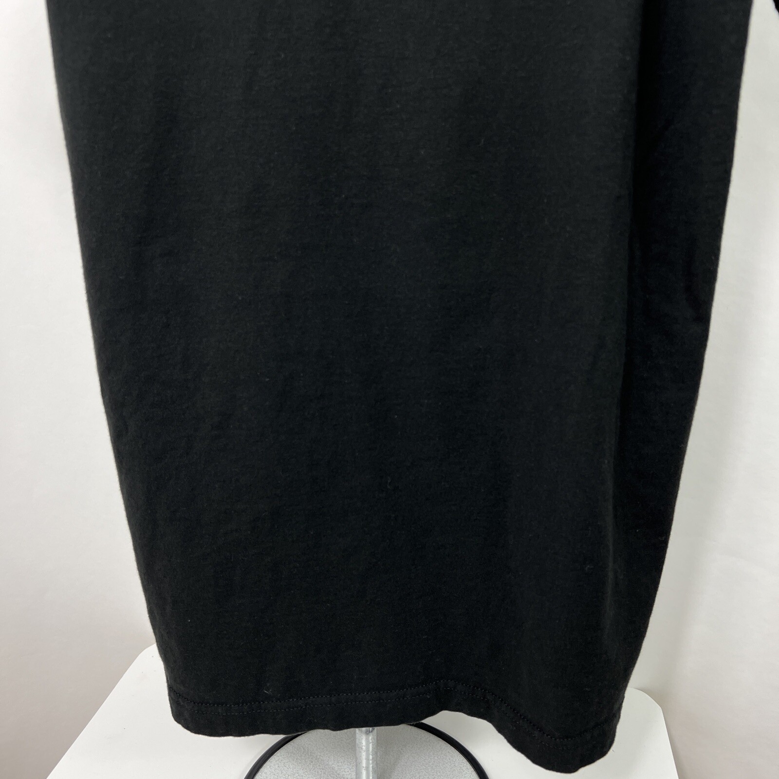 Friends T Shirt Large Black Short Sleeve Crew Neck Tee Womens 100% Cotton Jersey