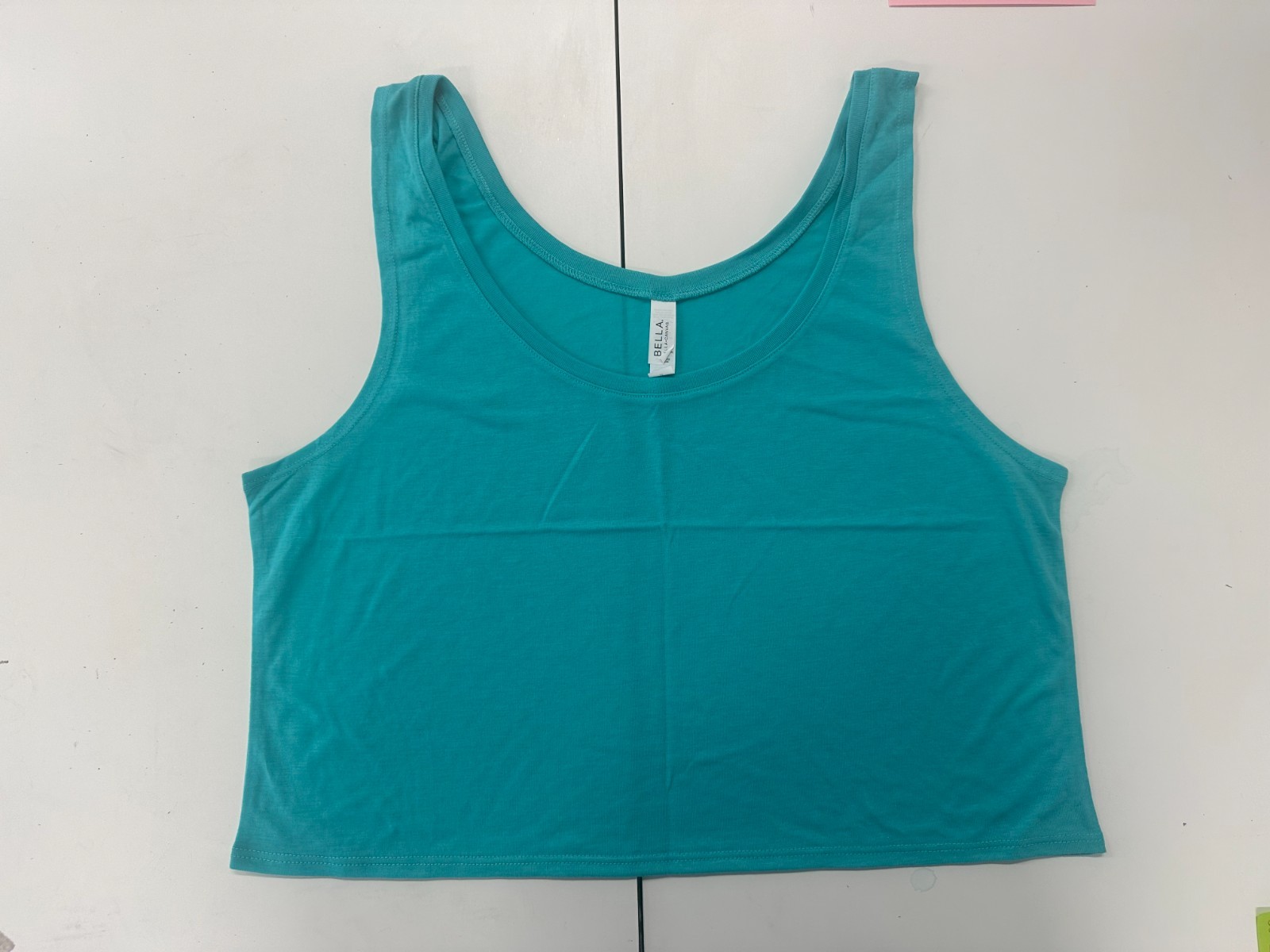 Bella+Canvas Crop Tank (RN87370) Polyester/Viscose Blend – Discontinued Style