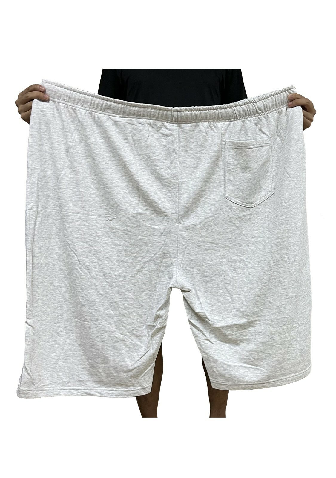 BIG MENS FRENCH TERRY COTTON SHORT WITH POCKET~~~ PLUS SIZE (FREE SHIPPING)