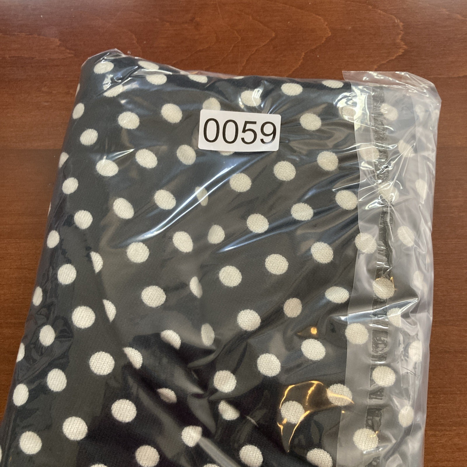 Beyond This Plane Women’s 2xl Black And White Polka Dot Top A-line