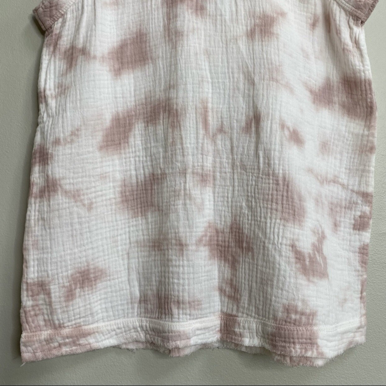NWT Faherty Brand Ventura Tie Dye Dream Cotton Gauze Topanga Tank Top