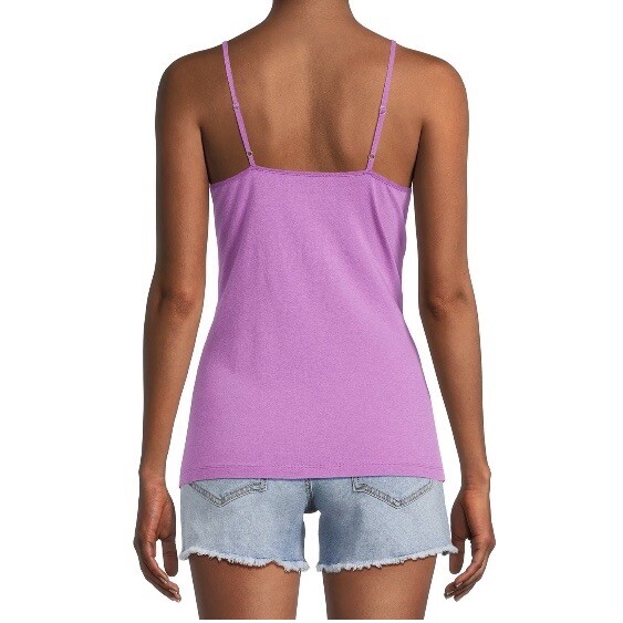 Time and Tru Womens Adjustable Strap Cami XL 16-18 New with Tags Iris Orchid